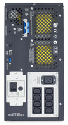 Источник бесперебойного питания (ИБП) для 19" стойки Smart-UPS 750 RM-2U - задняя панель