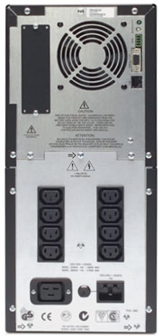 Источник бесперебойного питания (ИБП) Smart-UPS 2200 ВА - задняя панель